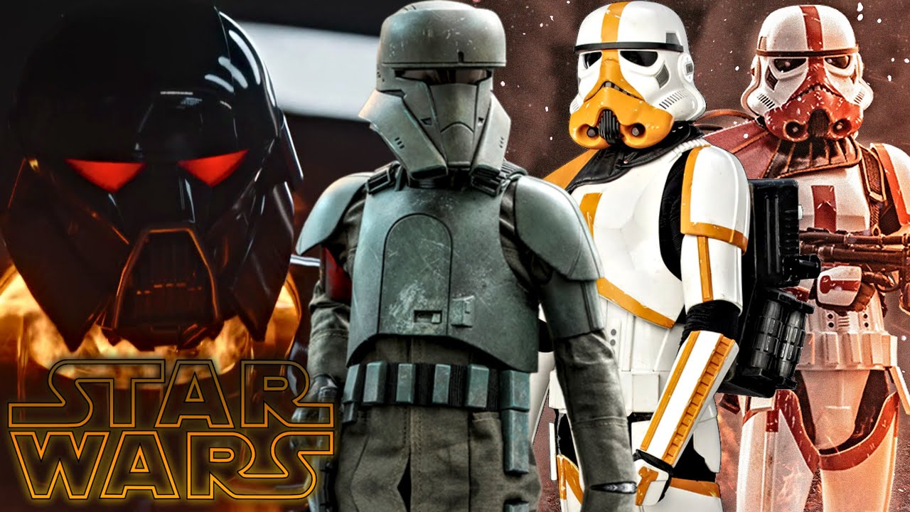 All Imperial Trooper Types & Variants From The Mandalorian - Star Wars Explained