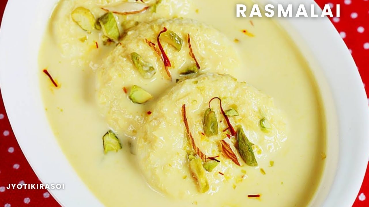 Soft and Spongy Rasmalai / मुँह में घुल जाने वाली, बहुत ही टेस्टी और मजेदार dessert /रसमलाई Rasmalai