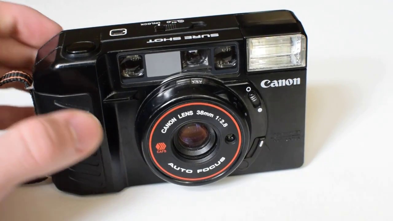 How to use to your Canon AF35M II Autoboy film Camera - Unintentional ASMR -