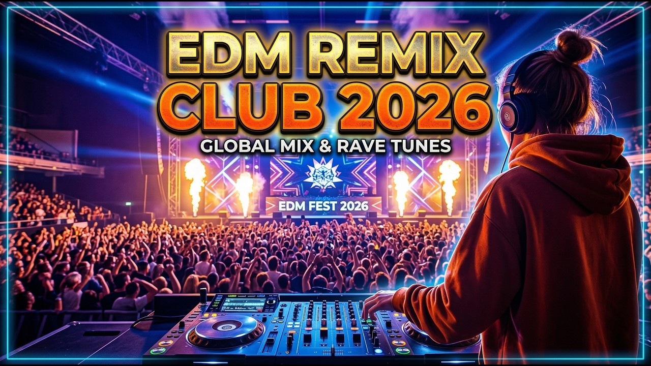🎧 EDM Club Party 2026 – DJ Nonstop Remix Hits