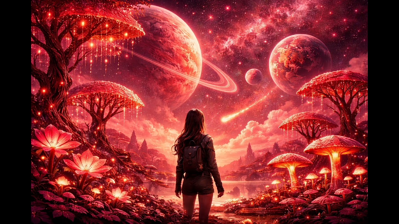 Synthwave/Dubstep/Techno Music Galaxy Audio Mix relax part31
