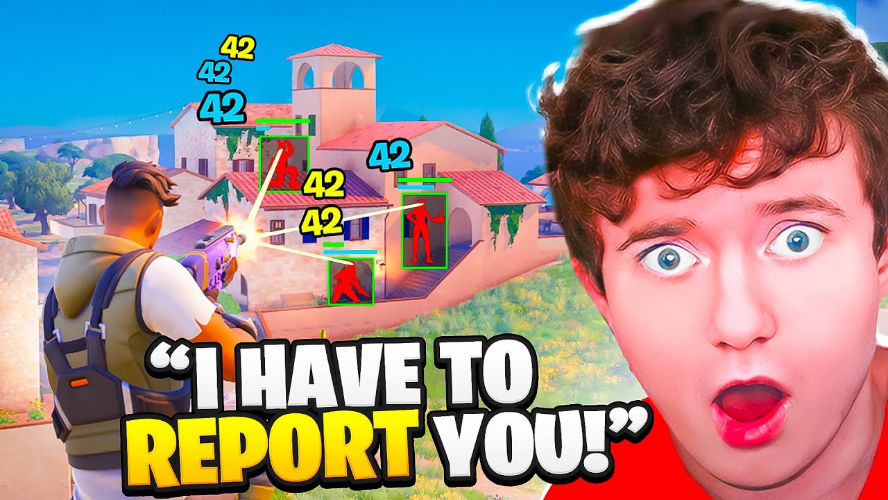 I Won a Tournament With an AIMBOT HACKER!?