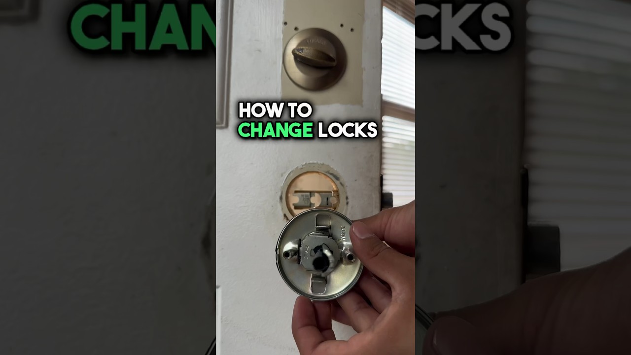 How to change locks yourself!
