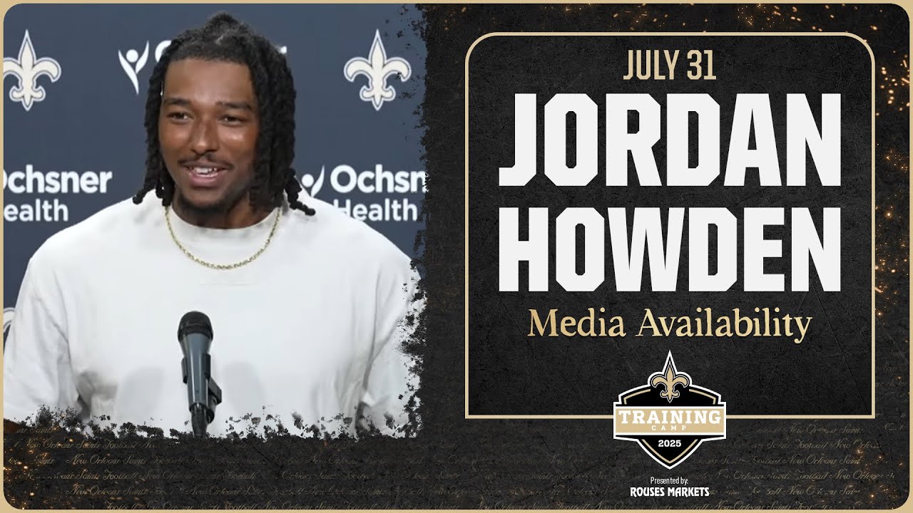 Jordan Howden on Kool-Aid McKinstry, practice energy | Saints Training Camp 2025