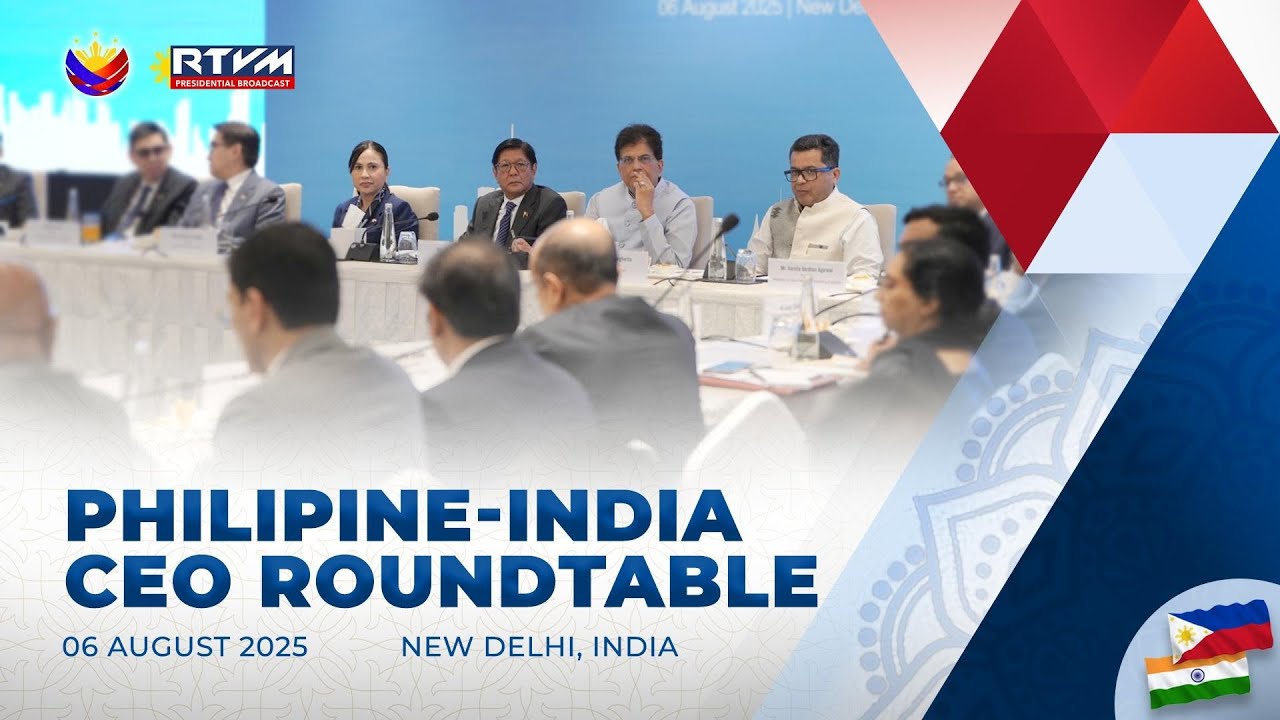 Philippines-India CEO Roundtable 8/06/2025