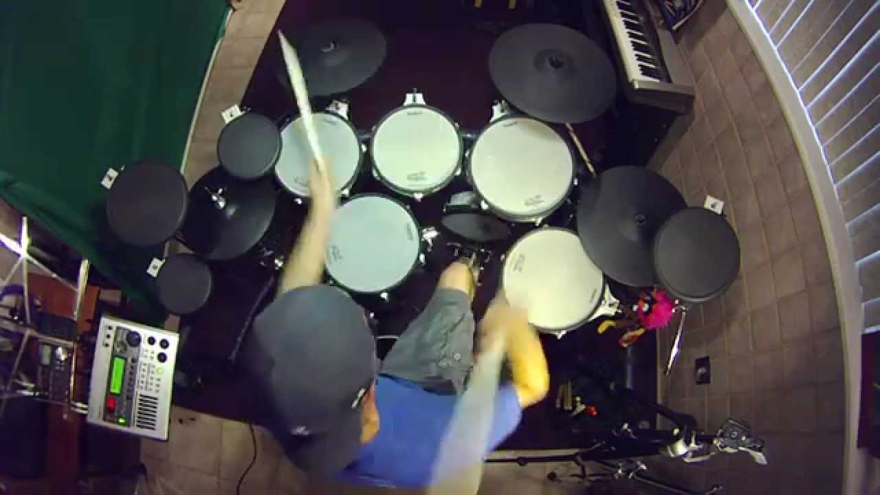 Queensryche - Jet City Woman - V-Drum Cover - Roland TD-20x - Drumdog69