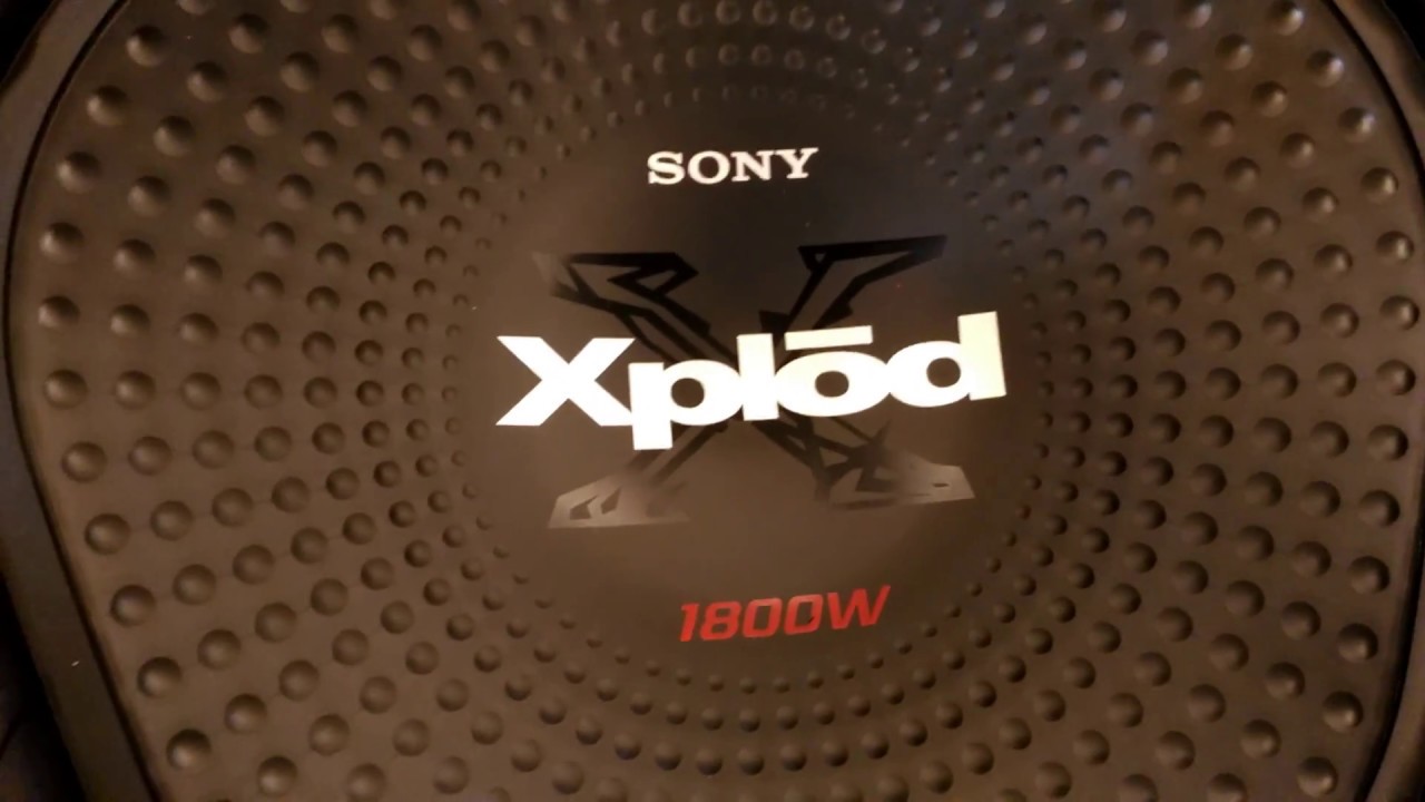 Sony XS-NW12002 12-inch Woofer (Black) UNBOXING