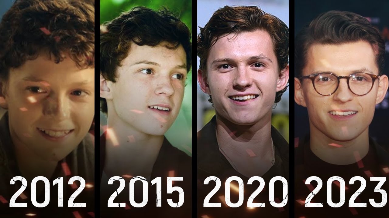 Tom Holland Evolution of (2023) - Spider Man