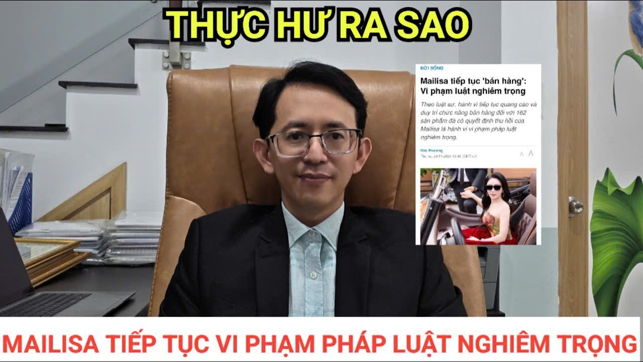 Mailisa tiếp tục vi phạm ph&aacute;p luật nghi&ecirc;m trọng?