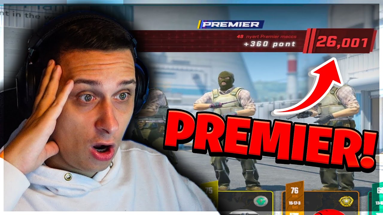 Elértem A 26.000 Pontot Premierben! | Counter Strike 2 #108