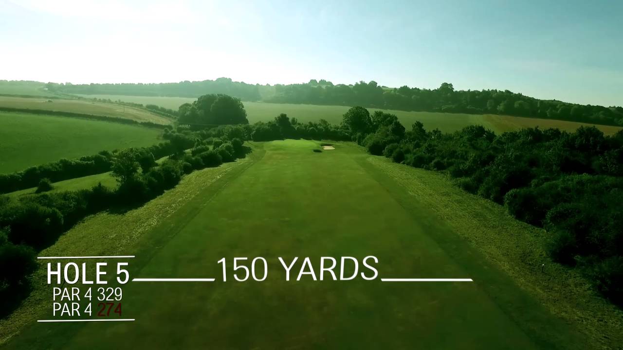 Leckford golf course  'OLD COURSE'  all 9 holes