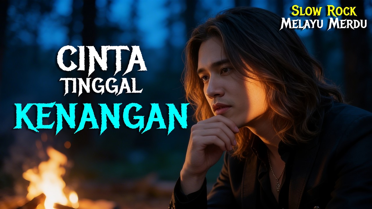 Slow Rock Melayu Sedih Menyayat Hati | CINTA TINGGAL KENANGAN (Official Lyric Video)