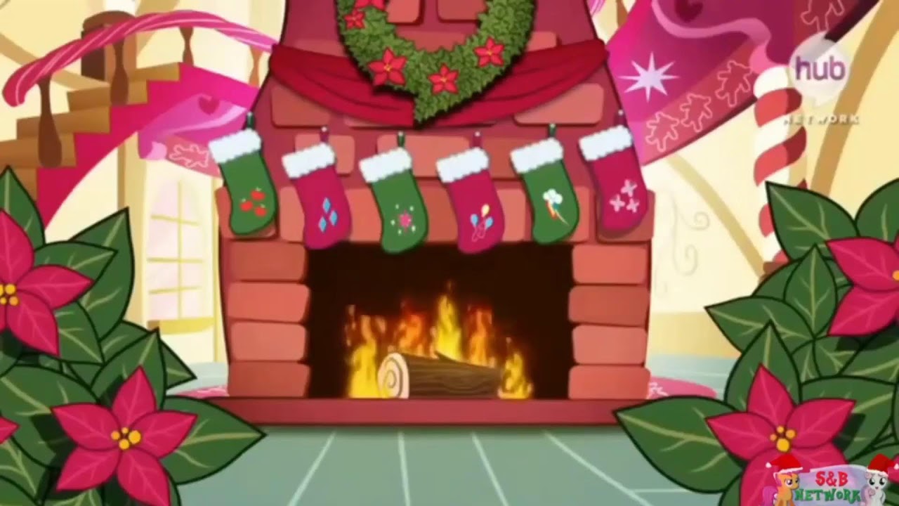 Yule Time Log 2021 ScootalooAndSweetieBelle