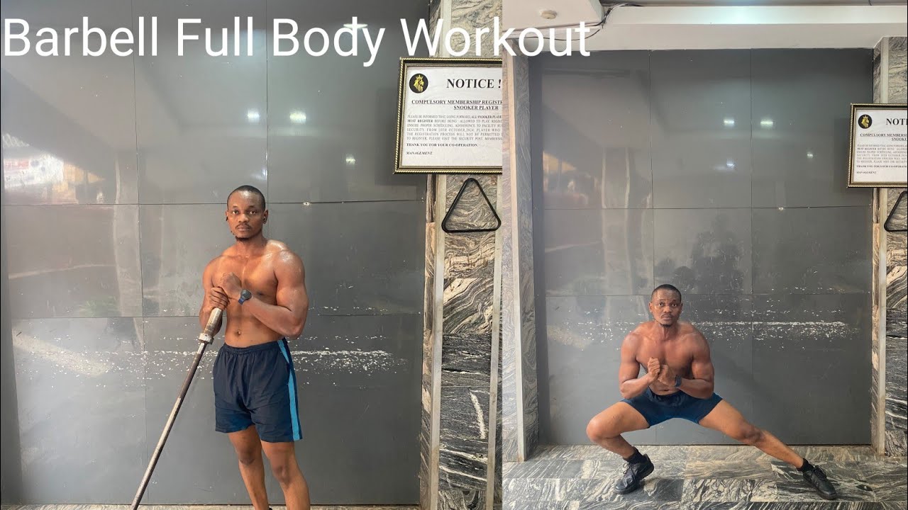 Barbell & Full Body Training #BarbellWorkout #StrengthTraining #ValsWorkoutWorld