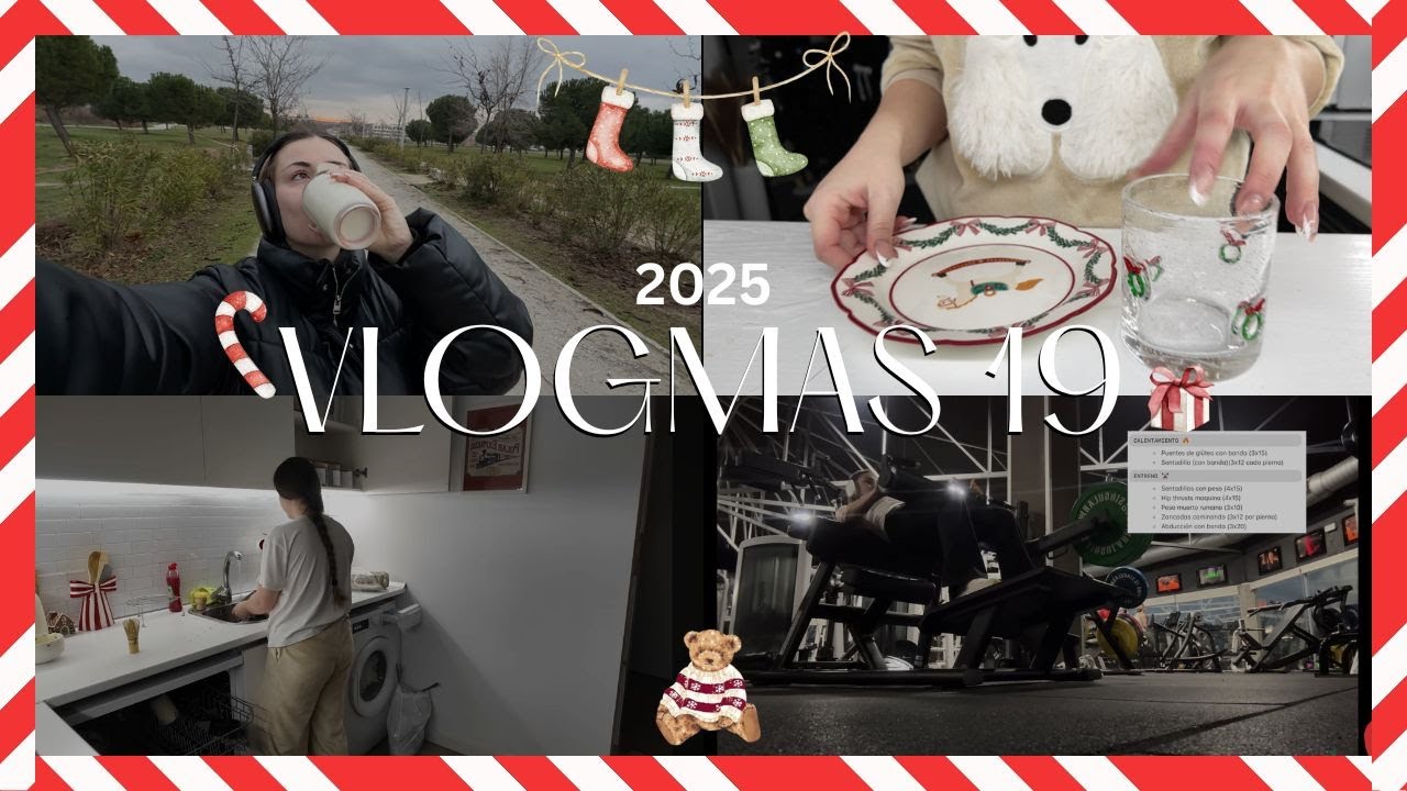 VLOGMAS 19 🎄🎀🎅🏻 | nuevos prop&oacute;sitos de 2026, nueva rutina, viviendo sola, organizaci&oacute;n.....