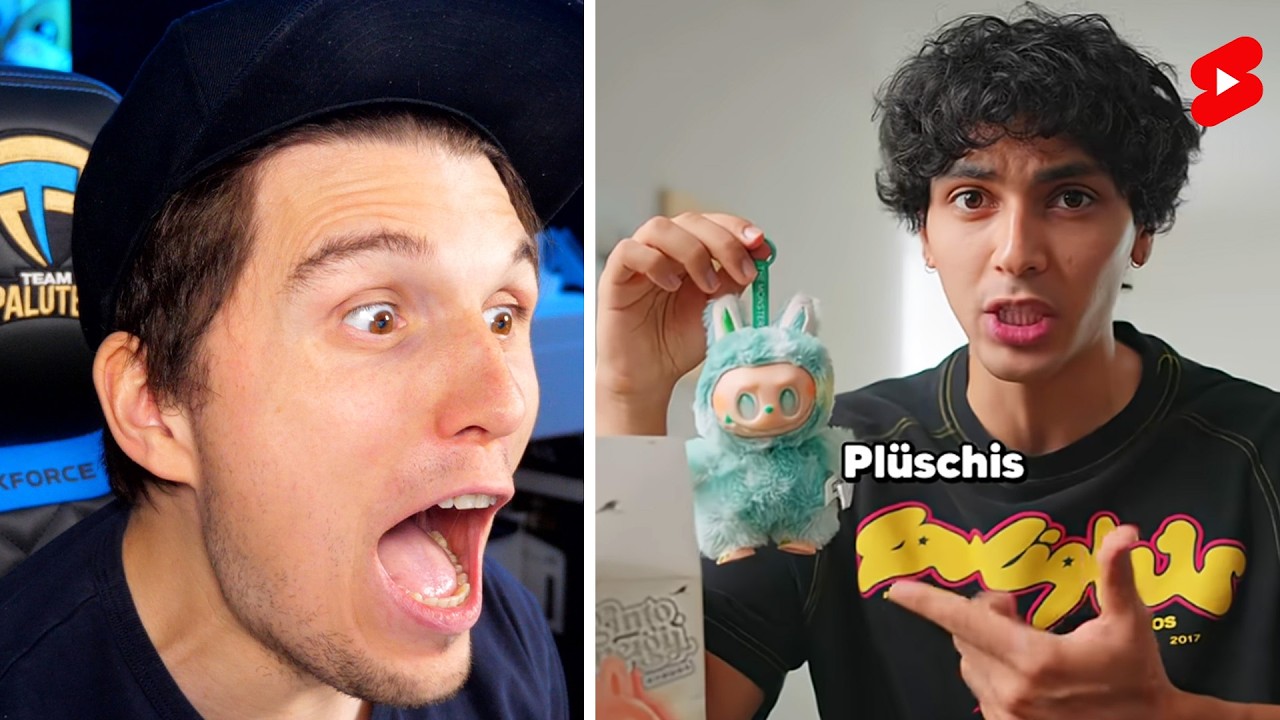 Paluten guckt Shorts bis der Labubu Hype vorbei ist