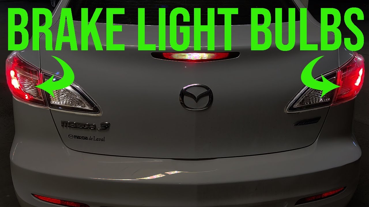 How to Replace Brake Light Bulb - Mazda 3 (2010-2013)