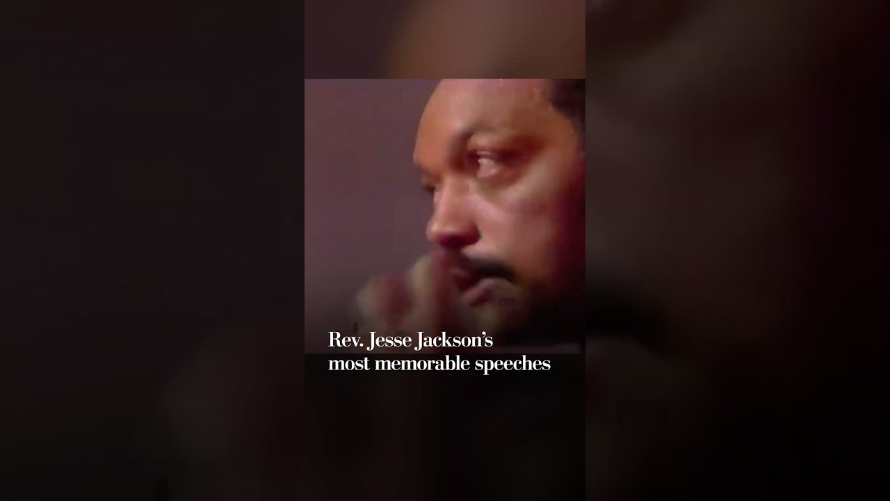 Rev. Jesse Jackson's most memorable speeches