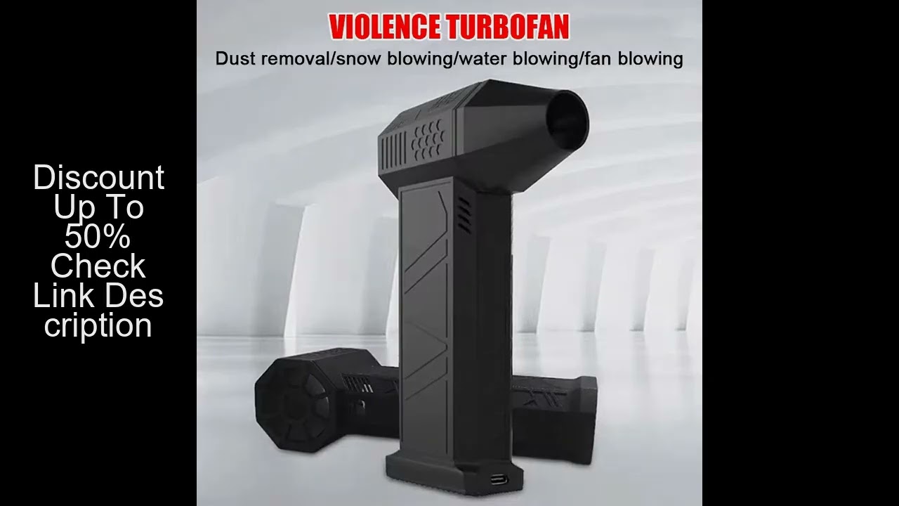 Mini Turbo Jet Fan Turbo Violent Fan Powerful Blower with High Speed Duct Fan Handheld Duct Fan 1300