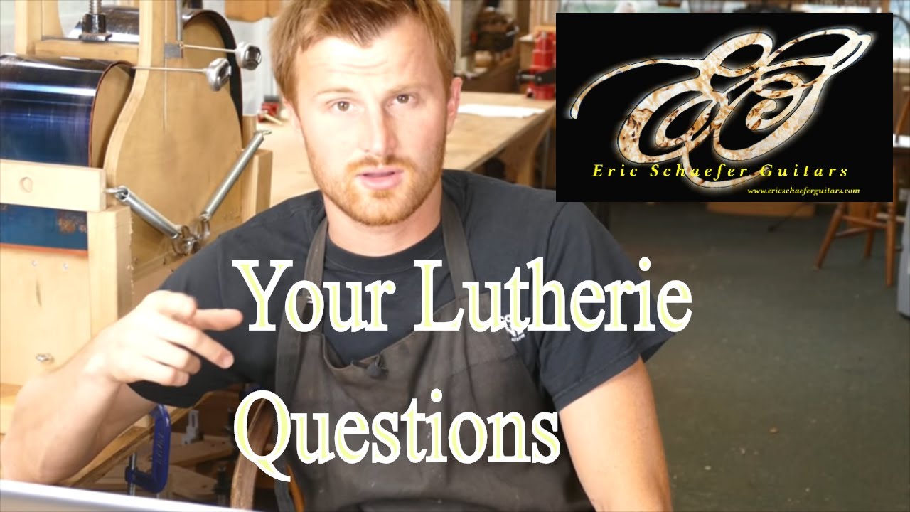 Guitarmaking Q&A for August 3rd, 2018