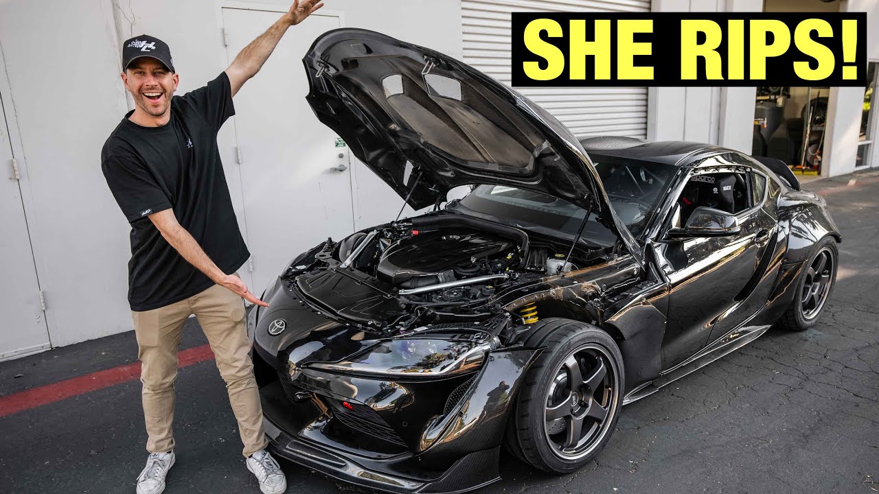 Finally Completed my MANUAL DRIFT SUPRA!