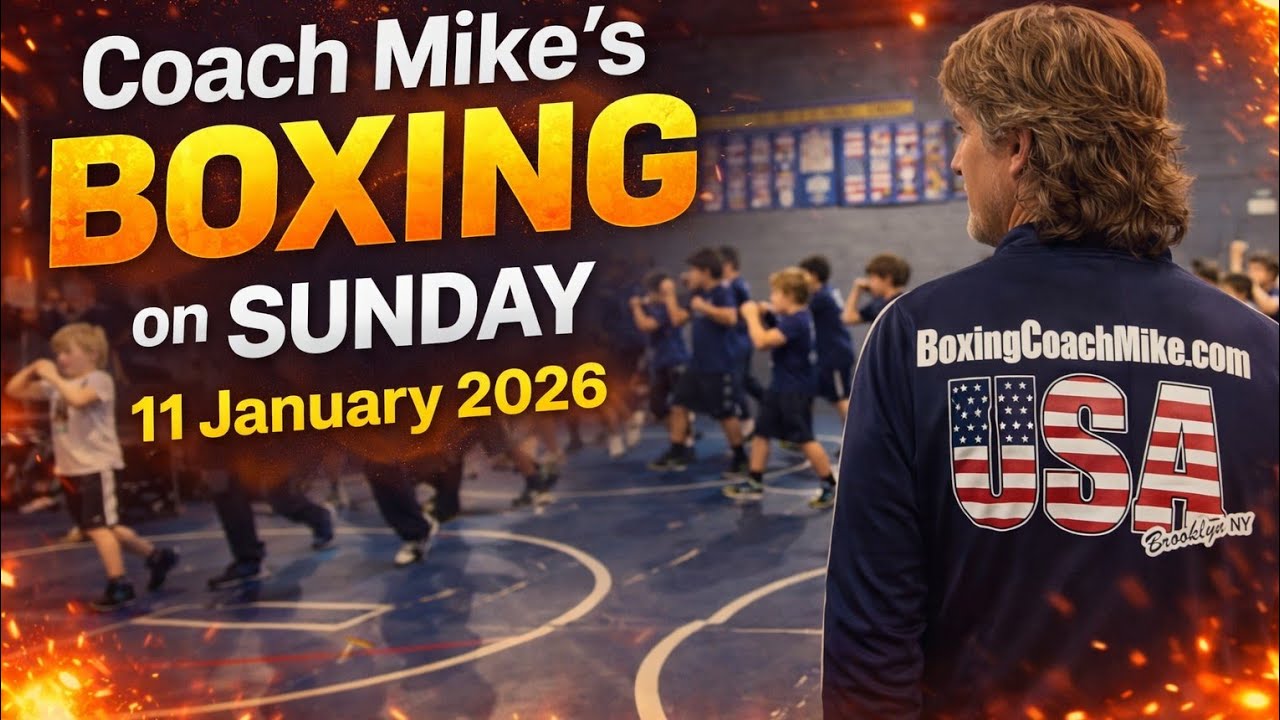 Coach Mike's BOXING for KIDS on SUNDAY / 11 January 2026