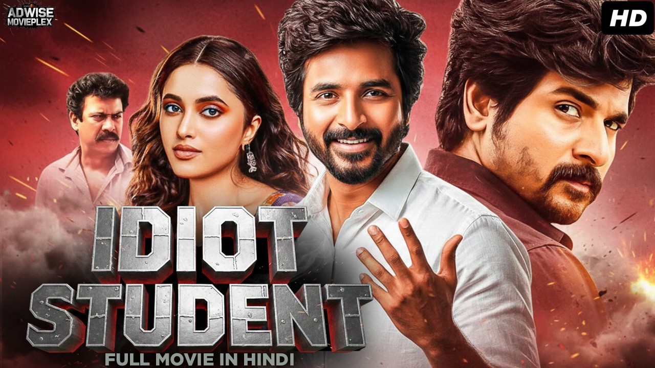 IDIOT STUDENT - Hindi Dubbed Full Movie | Sivakarthikeyan, Priyanka Mohan | Action Romantic Movie