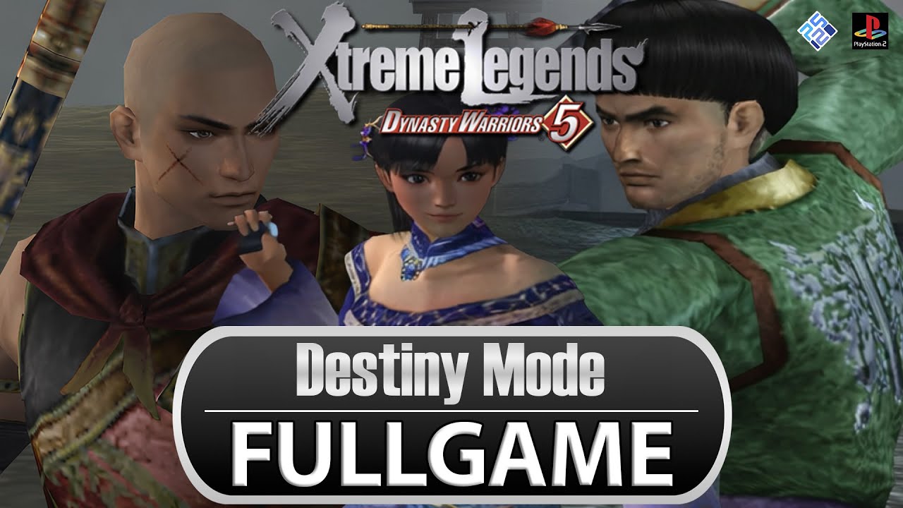 Dynasty Warriors 5 XL - Destiny Mode WALKTHROUGH [FULLGAME 1080P HD - No Commentary]