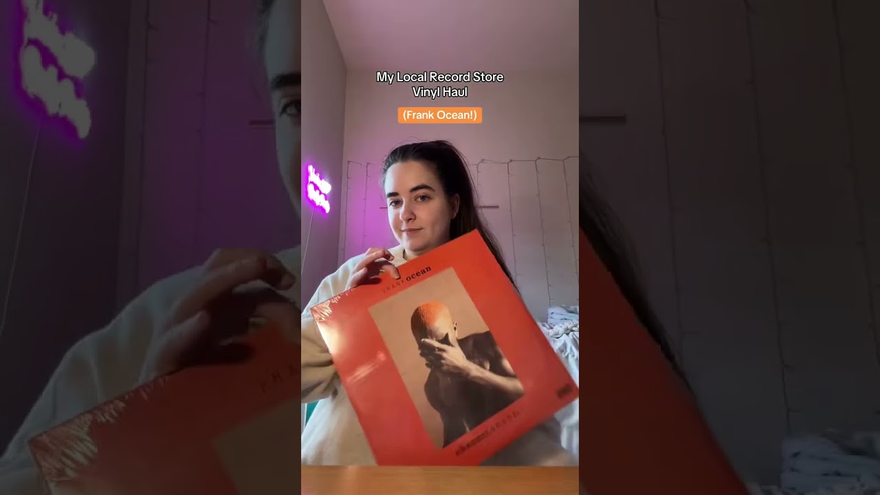 Frank Ocean Record Store Vinyl Haul! 🧡 