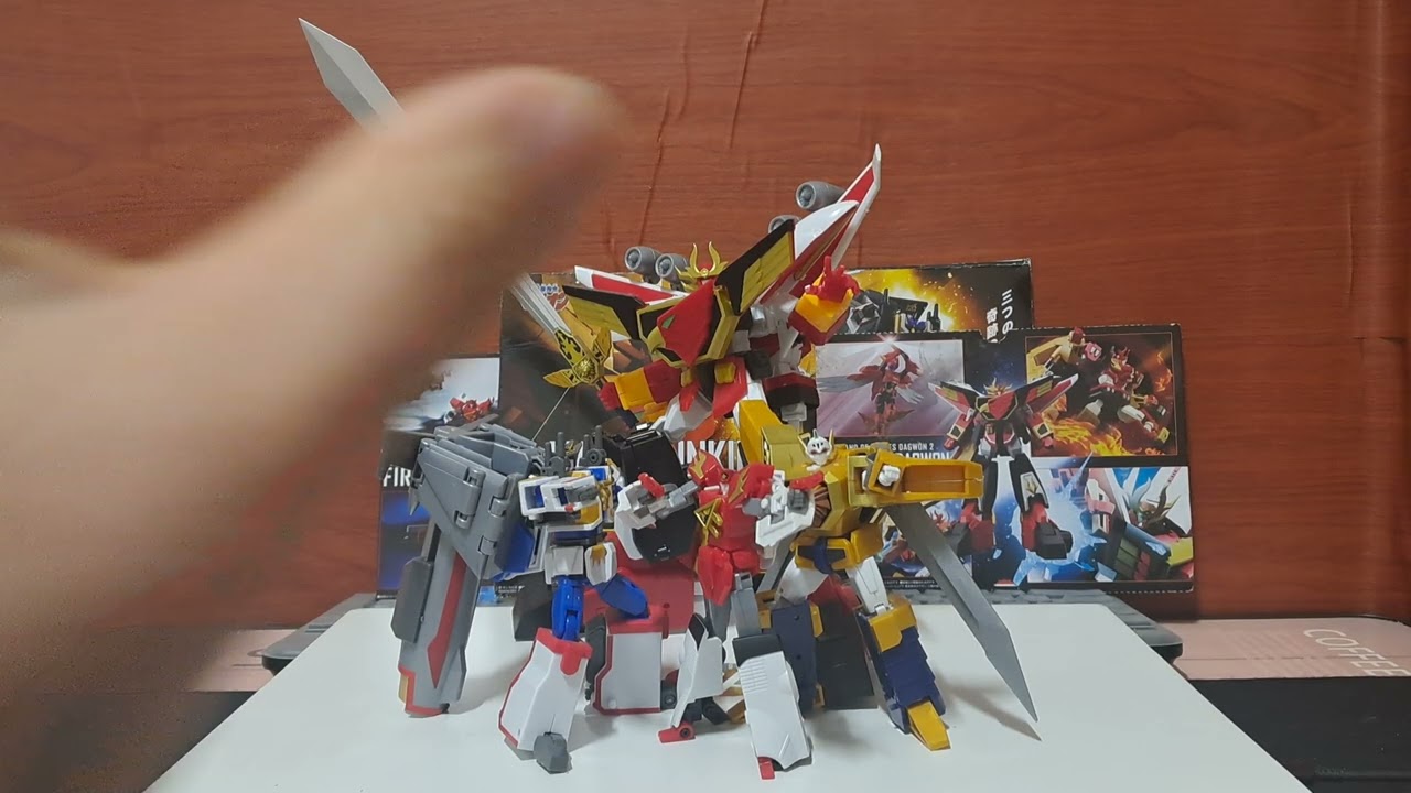 시리즈 별 메카 순서 재 리뷰 영상 15: 열 세 번째 일정 다그파이어 라이안 건키드 슈퍼파이어다그온 입니다