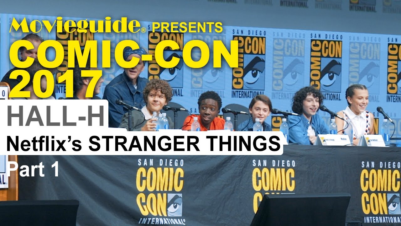STRANGER THINGS 2 Comic-Con Panel SDCC 2017 pt 1