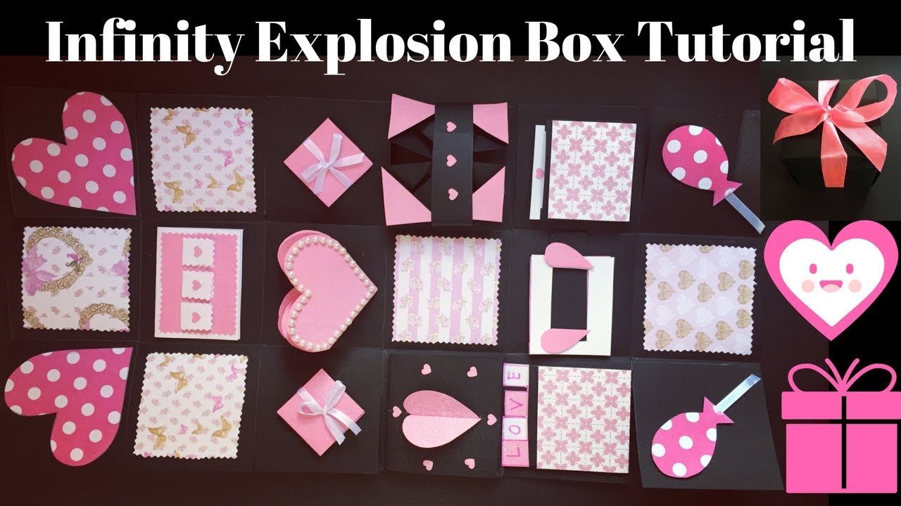DIY Explosion Box Tutorial | Never Ending Box DIY | Infinity Explosion Box Tutorial