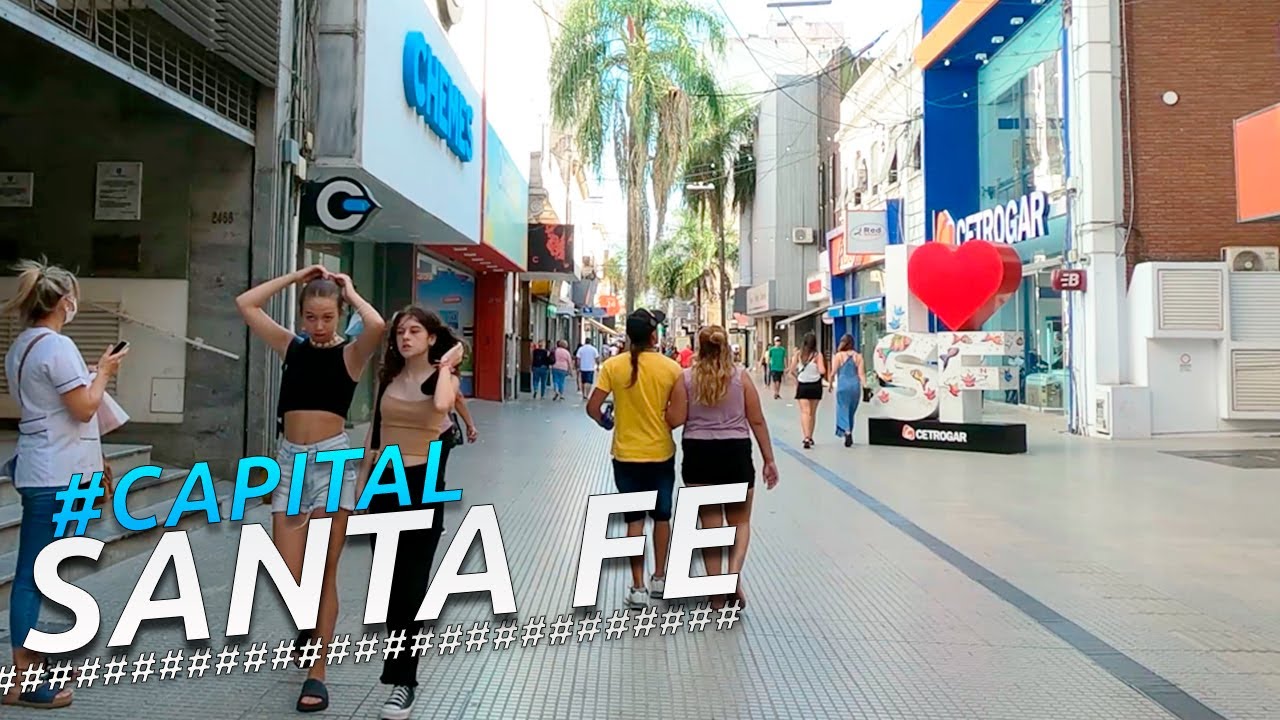 Recorriendo SANTA FE CAPITAL I SANTA FE I ARGENTINA I 4K Walking Tour VLOG