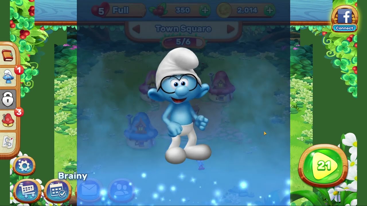 Smurfs Bubble Shooter Story ( level 19 ) Android-ios Gameplay - Android Games