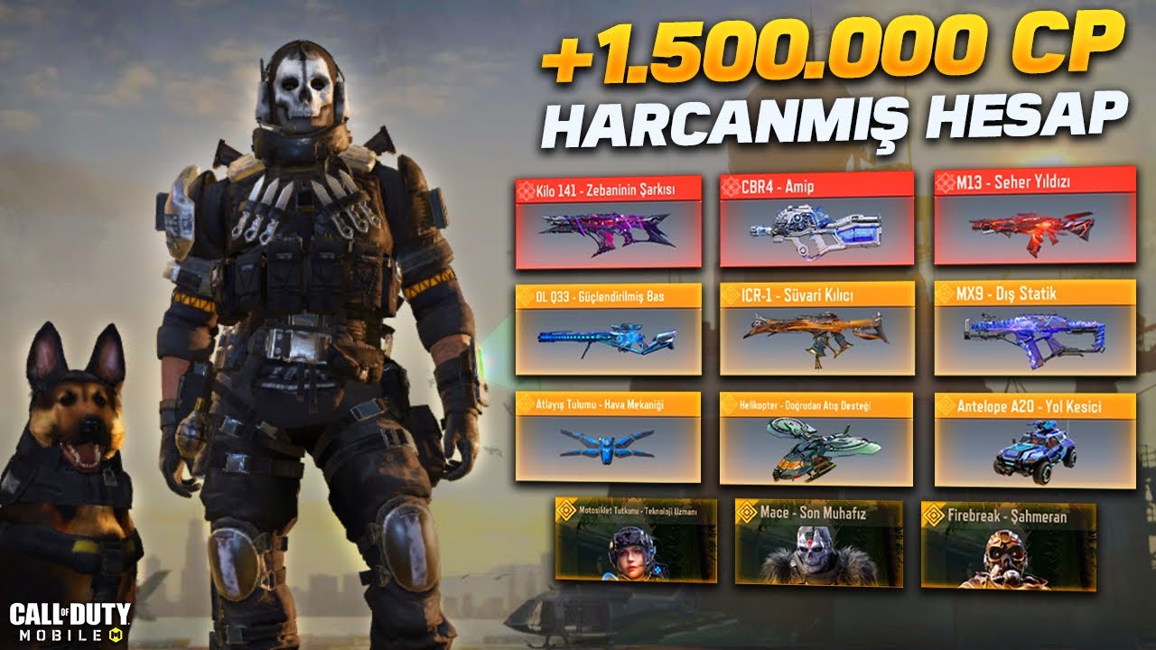 T&Uuml;RKİYE'NİN EN DEĞERLİ HESABINI BULDUM! | CODMOBILE S8