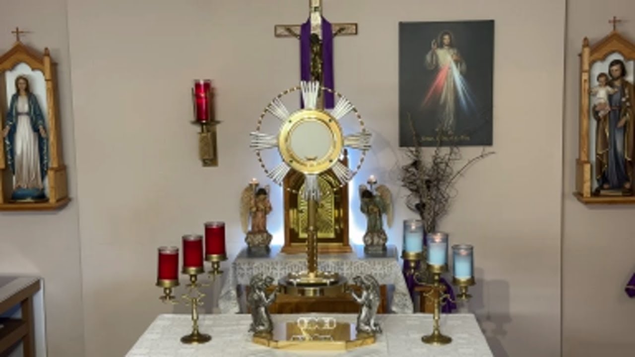 LIVE Eucharistic Adoration - Sisters of Divine Mercy