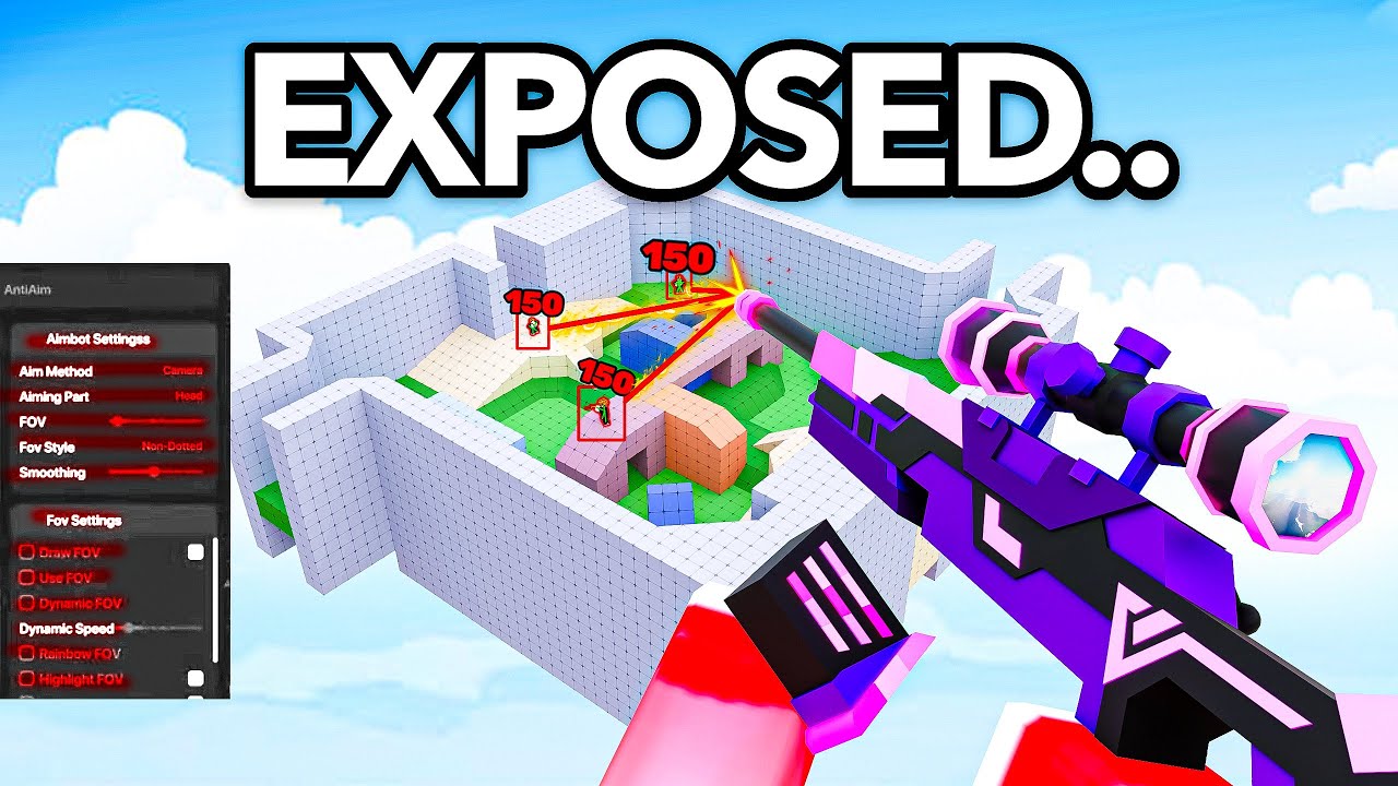 EXPOSING the DUMBEST HACKERS in Roblox Rivals...