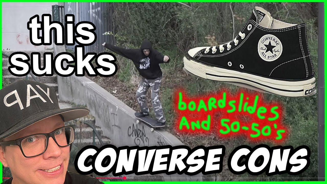 CONVERSE WORST VIDEO YET (bro is this a joke?) Bad Bones
