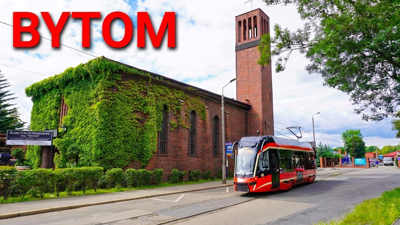 Trams in Poland - Tramwaje Śląskie - Linia 38 - Bytom - Modertrans Moderus MF 11 AC BD