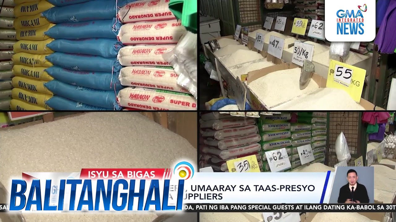 Ilang rice retailers, umaaray sa taas-presyo ng bigas mula sa suppliers | Balitanghali