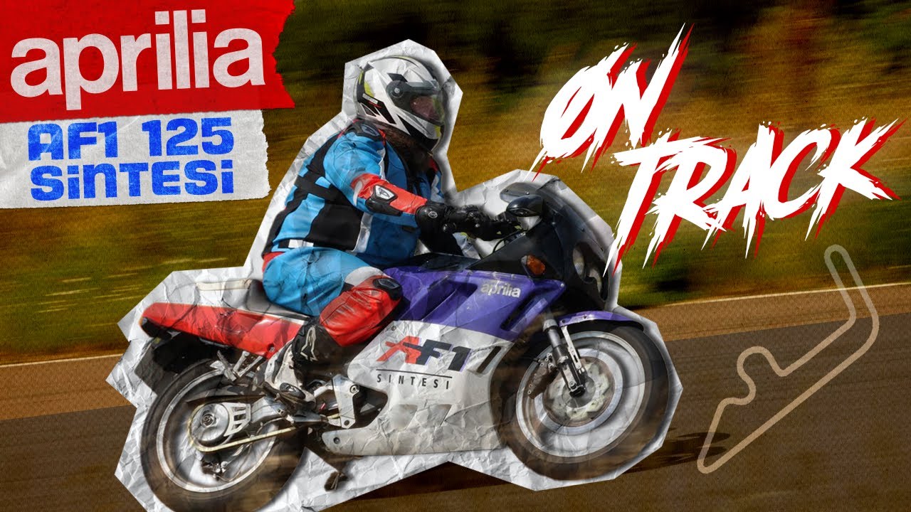 On track - Aprilia AF1 125 Sintesi (1988) - la découverte