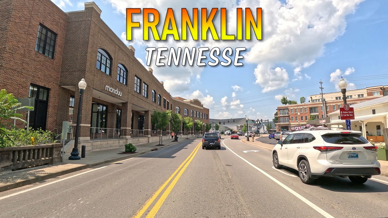 Franklin Tennessee Driving Through