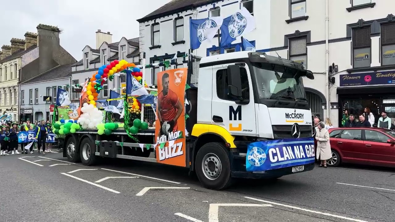St. PATRICK's DAY PARADE in LURGAN TOWN in Northern Ireland☘️17 MARCH 2026