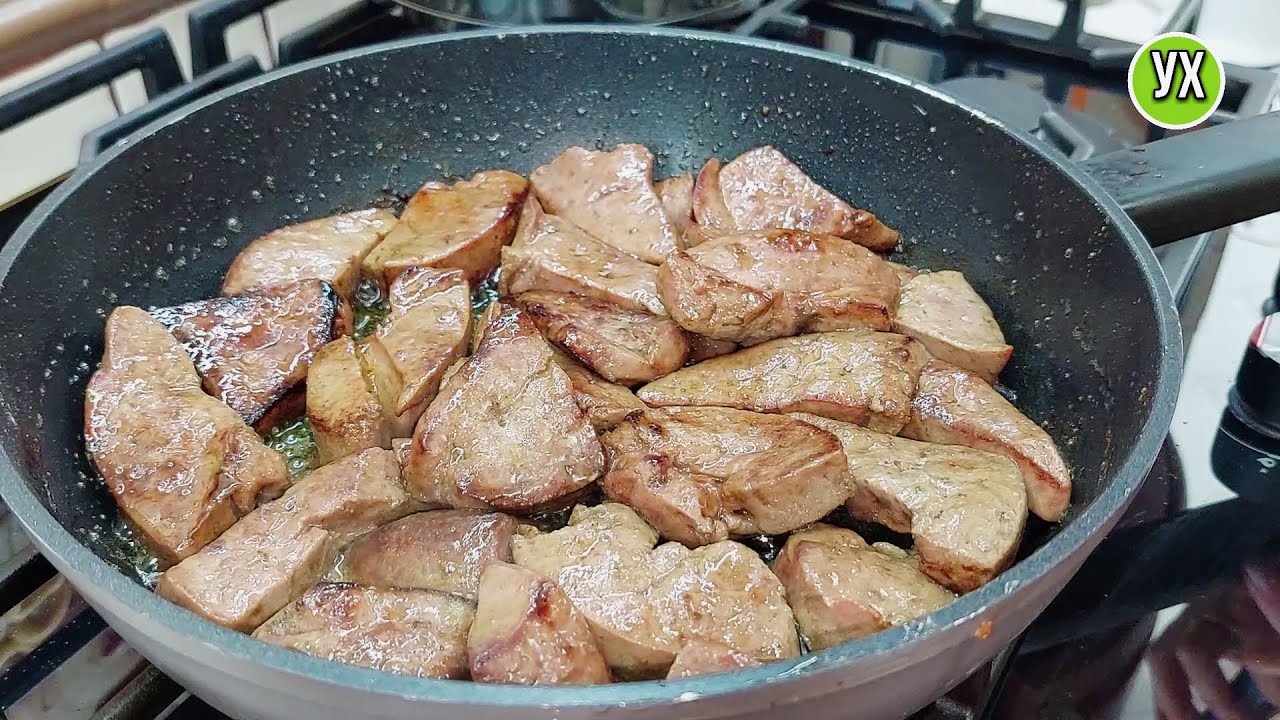 Это просто 👍идеально! Теперь я знаю, как правильно и вкусно пожарить любую печёнку (ваш рецепт😍)