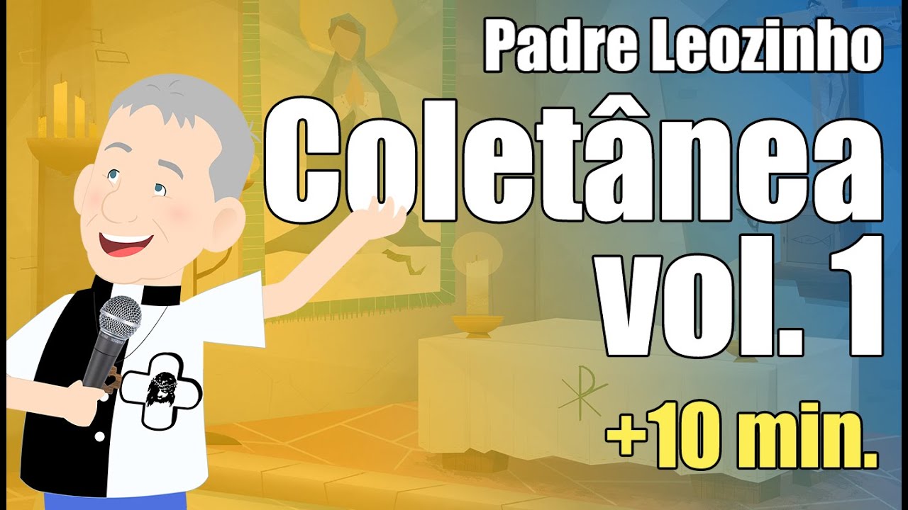 Padre L&eacute;o em desenho animado, colet&acirc;nea vol-1 |Arte Piedosa