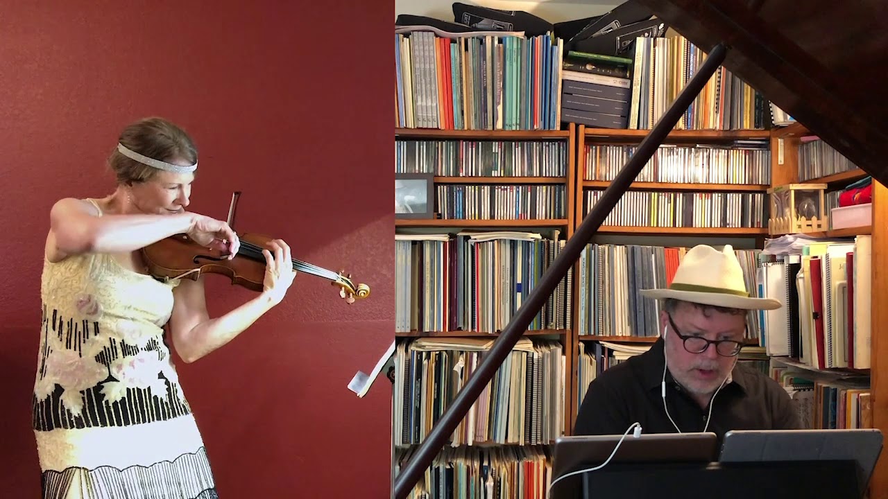 Blues from Ravel's Sonata for violin and piano