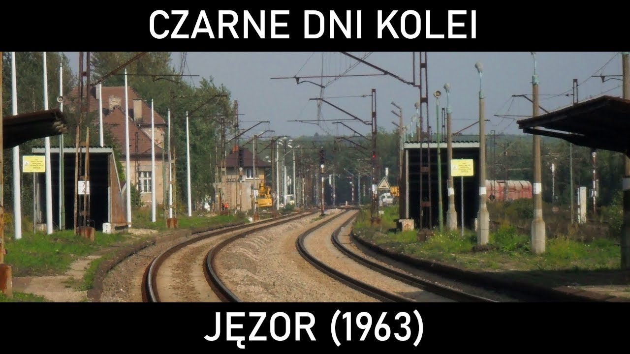 CZARNE DNI KOLEI #64 - Zagadka w Jęzorze. Wykolejenie pociągu na stacji Jęzor (1963)