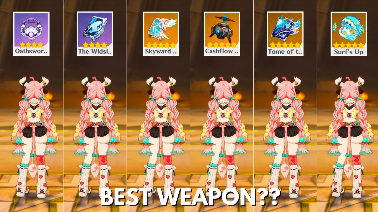 Best Weapon For C0 Varesa?? [Genshin Impact]