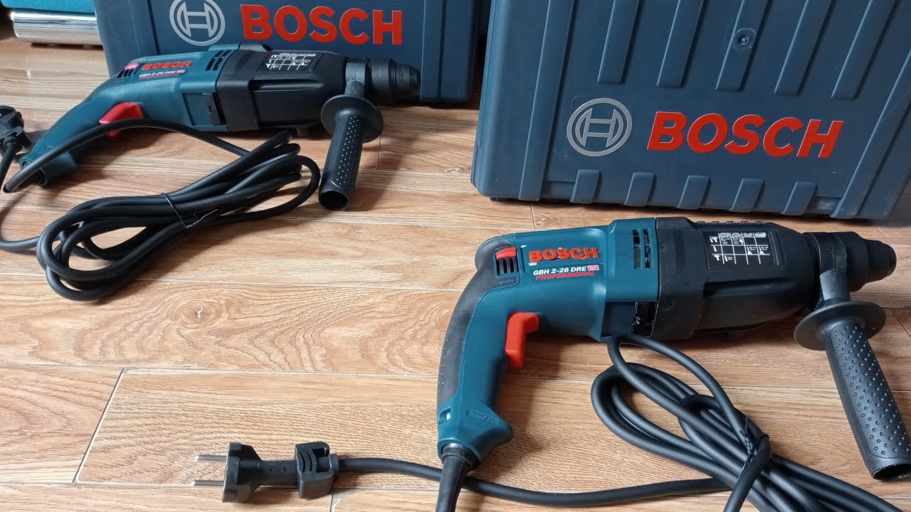 Máy khoan bê tông Bosch GBH2-26DRE giá tiền trăm mà các bác bị vặt tiền triệu