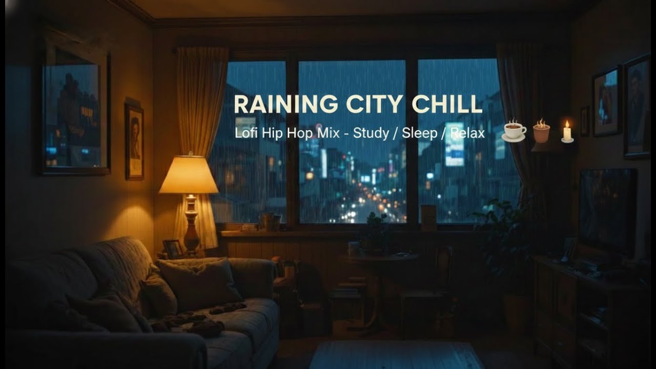 Midnight City Views 🌃 Deep Focus Lo-Fi Hip Hop Mix [Skyline Echoes]